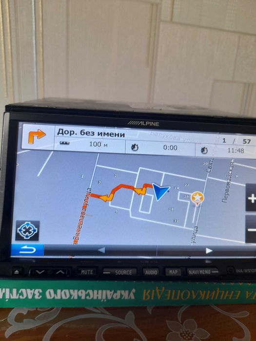процессорная магнитола ресивер alpine ina w 910r