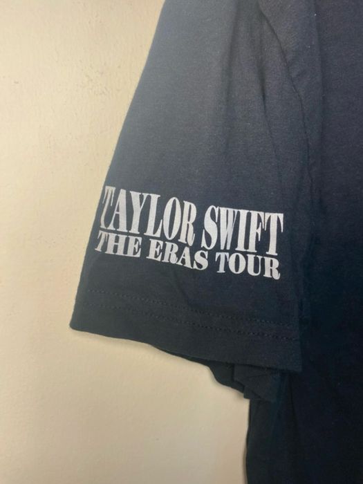 Taylor Swift Black T-shirt - The Eras Tour Merch