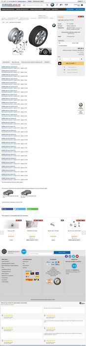 Jantes BMW Style 394 17”