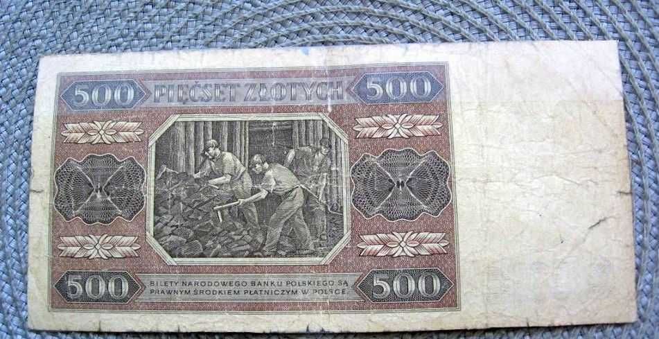 Polska 500 zł 1948r
