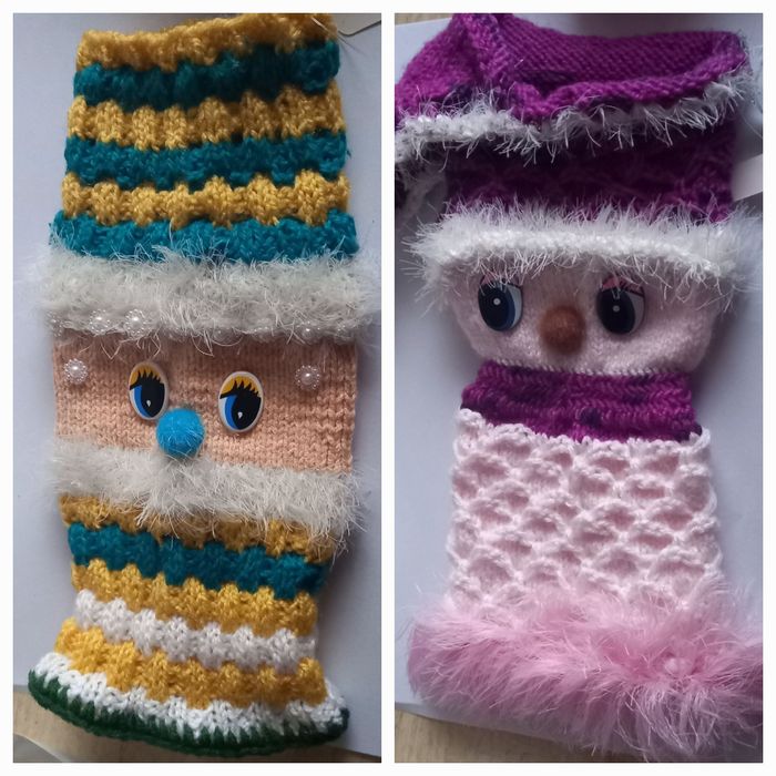 Шкарпетки та мішечки для подарунків