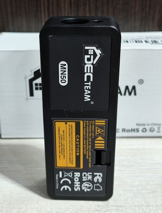 Лазерна рулетка  50м Decteam  MN-50