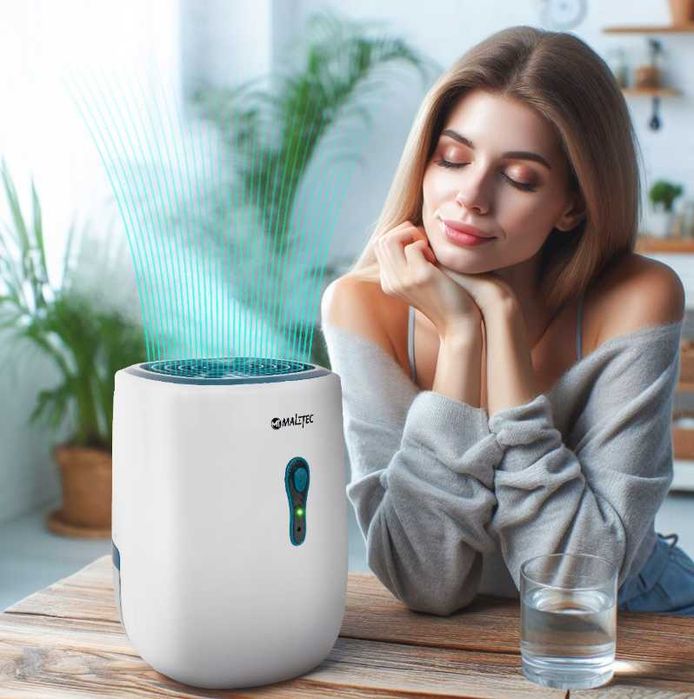 Wydajny Osuszacz Powietrza Pochłaniać Wilgoci Cichy Maltec - WYPRZEDAŻ