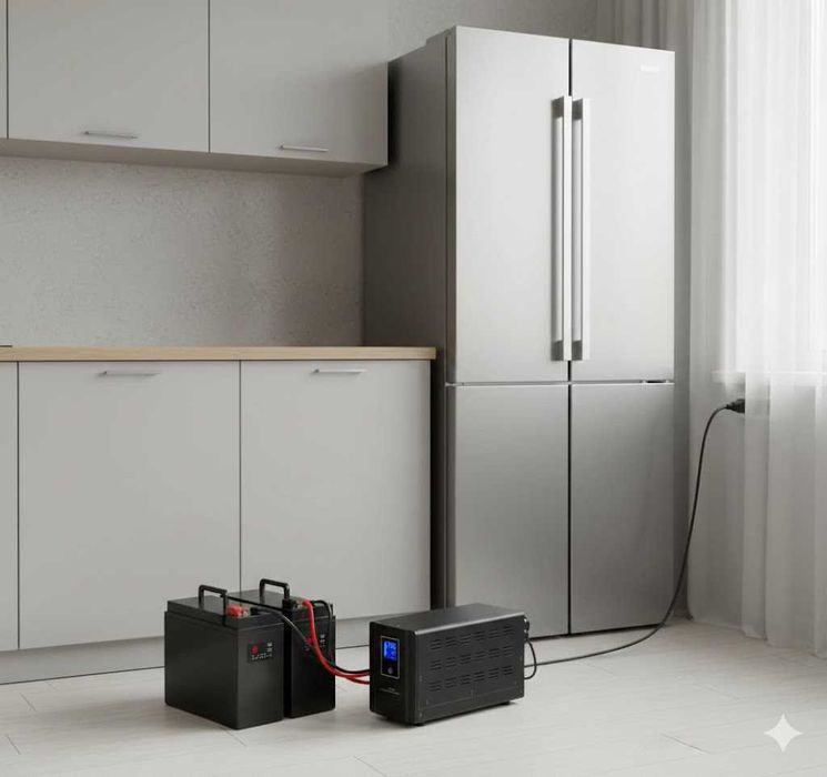 ИБП 2000W 24/220V с зарядкой LifePo4 чистый синус станция ДБЖ