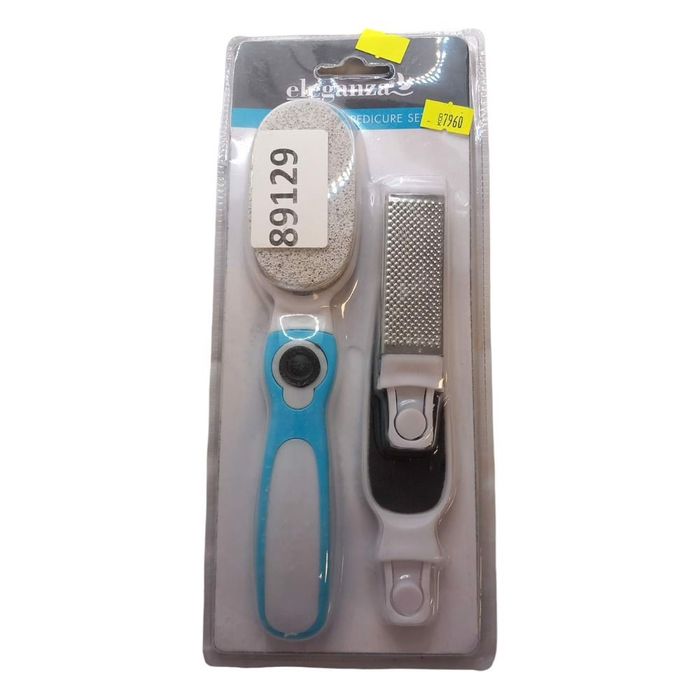 Zestaw do pedicure niebieski