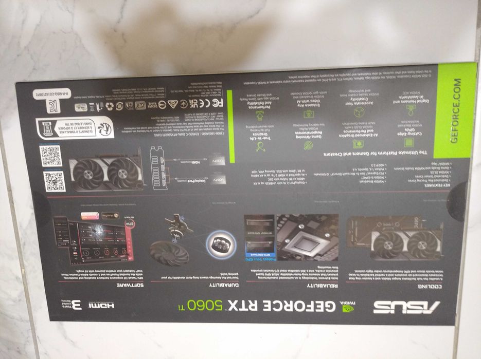 Видеокарта Asus RTX 5060TI