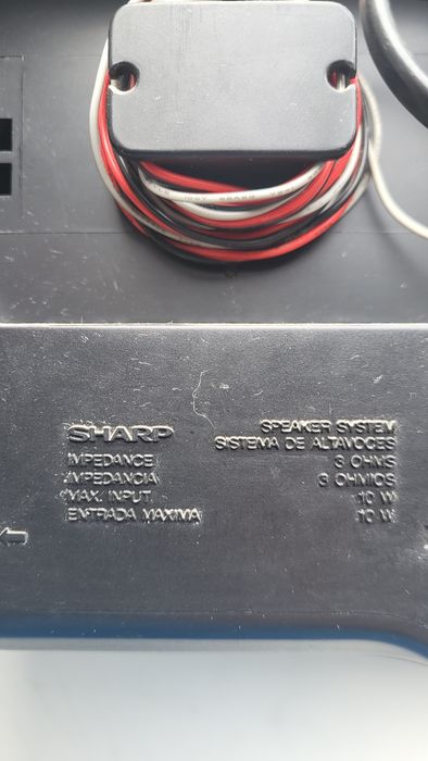 Магнитола Sharp WF-970Z (BK)