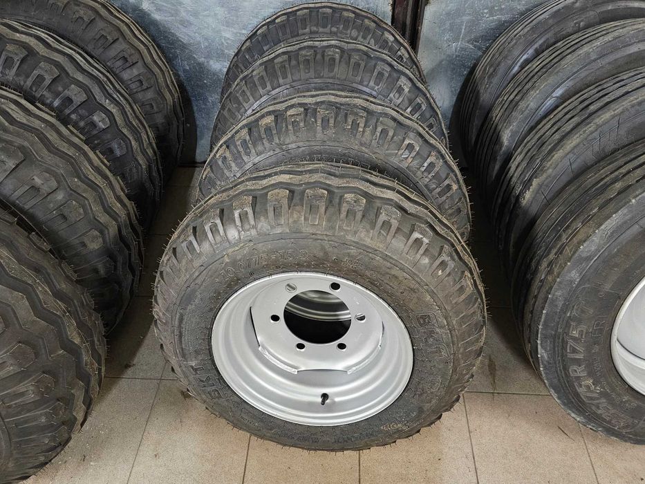 Komplet 4 szt koło 11.5/80x15,3  10,0-75-15,3 10PR BKT nowe felgi