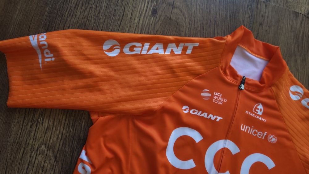 Strój rowerowy kolarski CCC