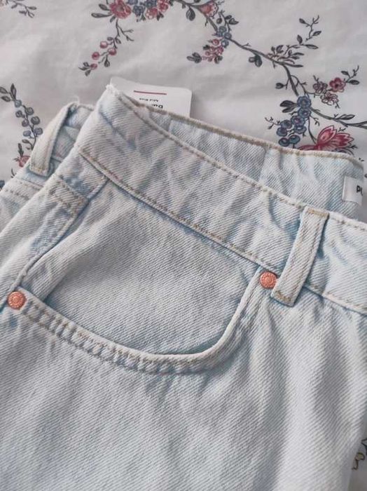Calças de ganga, estilo Balloon, 38, Pull & bear