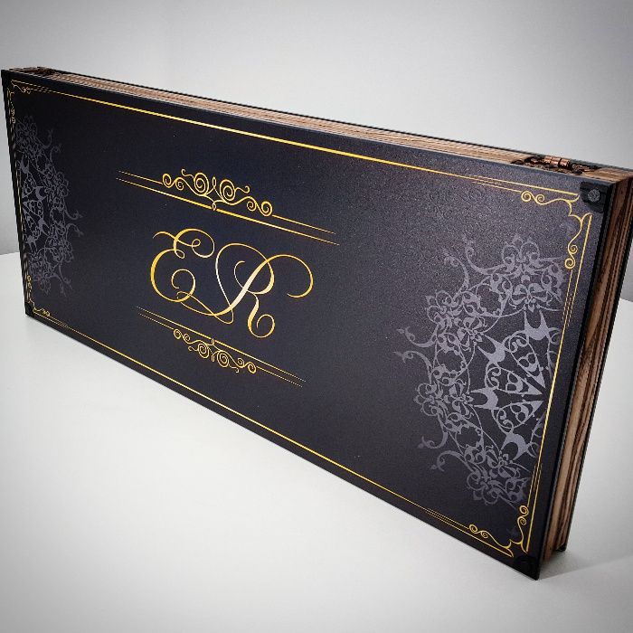 Нарды Игровые. Дизайн на каленом стекле. Подарок другу. Art-limit