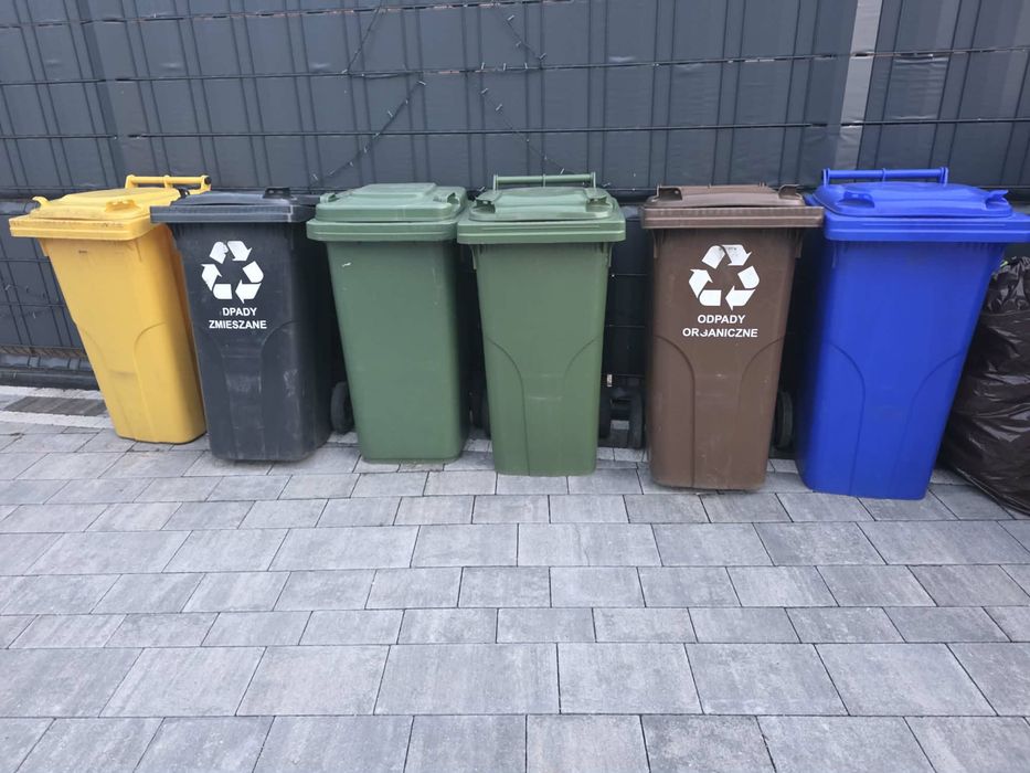 Kosz na smieci 120l 6szt