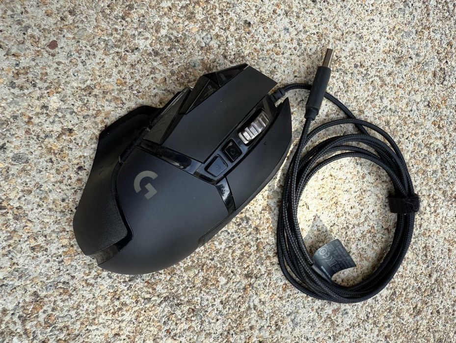 Rato Logitech G502 - Como Novo, Caixa Original
