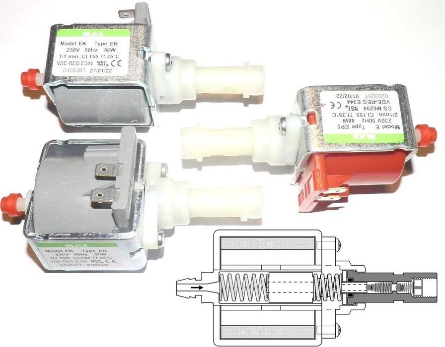 Pompa Sysko SPX.H100 55W Jura D4 D6 D60 E4 E6 ENA Nivona Miele Melitta