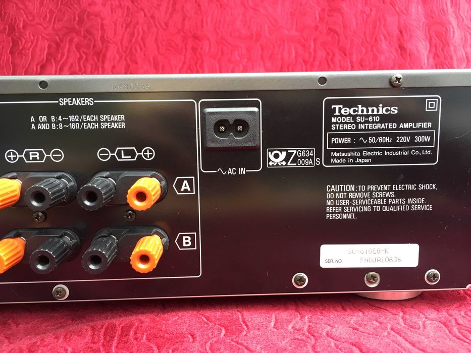 Wzmacniacz TECHNICS SU-610