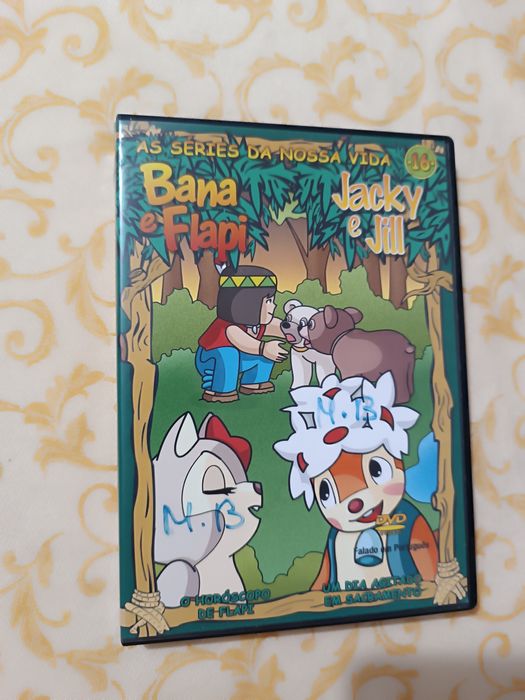 Banna. E Flapi/ Jacky E Jill. DVD Infantil