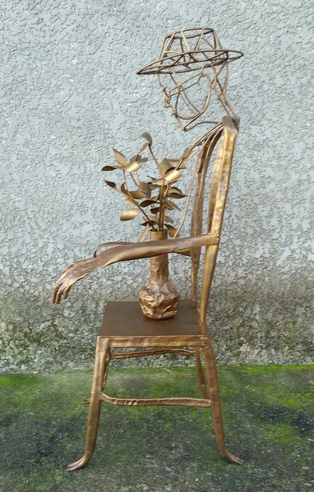 Eco da alma - Escultura em metal