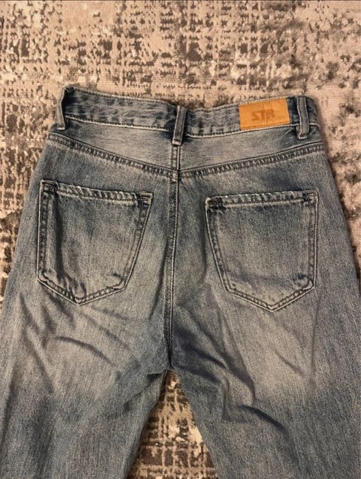 Jeansy Stradivarius straight leg XS/34 jak nowe