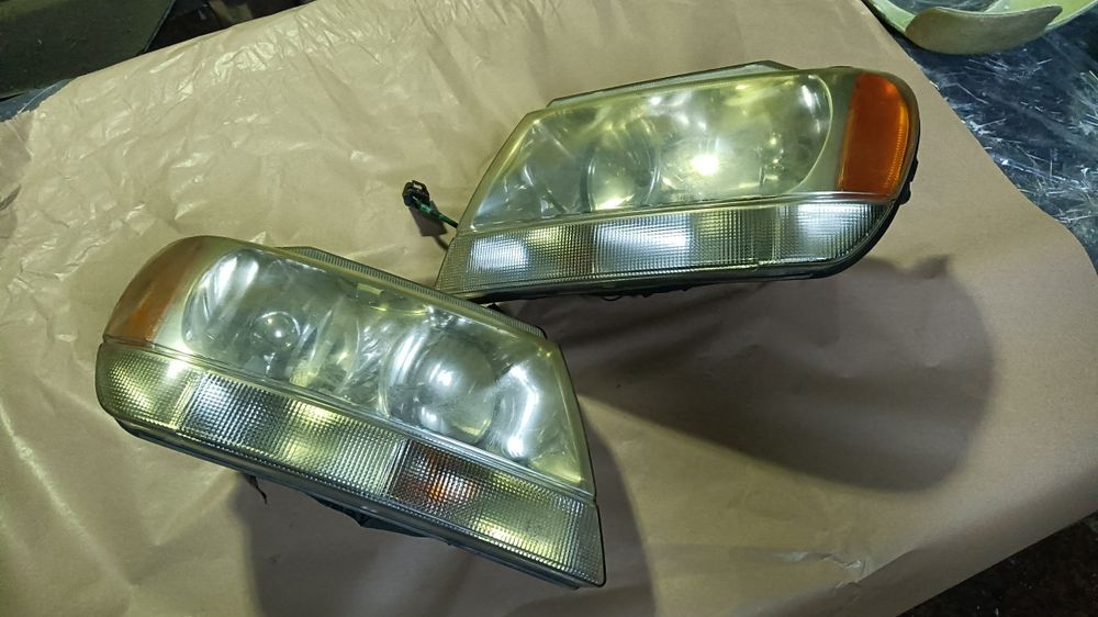 Ótica jeep grand Cherokee farol 2001 óptica original