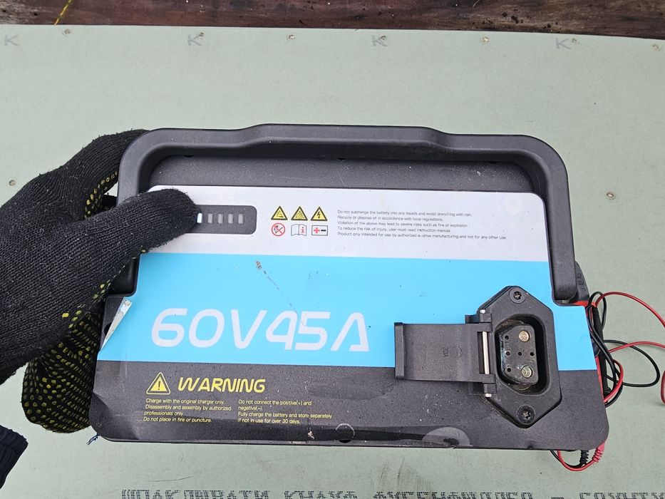 Літієвий акумулятор Super SOCO 60V 45А*год 2,70 кВт*год Lithium LI-ion