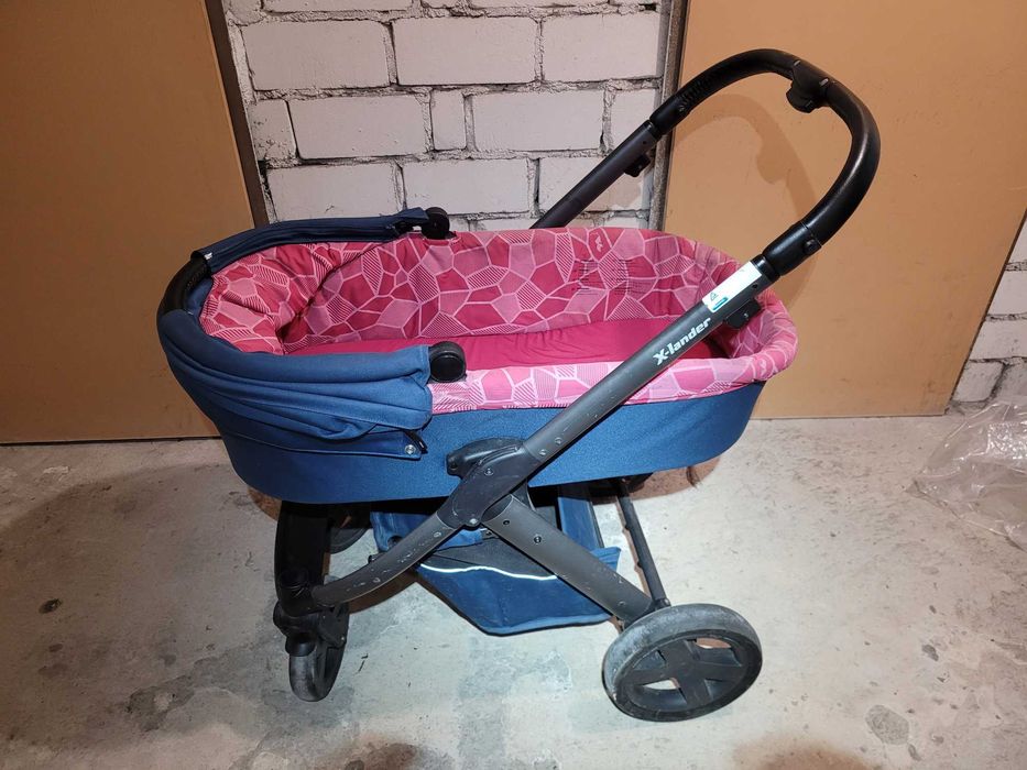 Wózek dziecięcy X-Lander X-Pulse duży zestaw, spacerówka, gondola