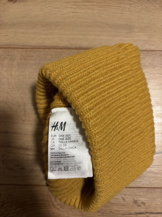 H&M czapka zimowa z wełną