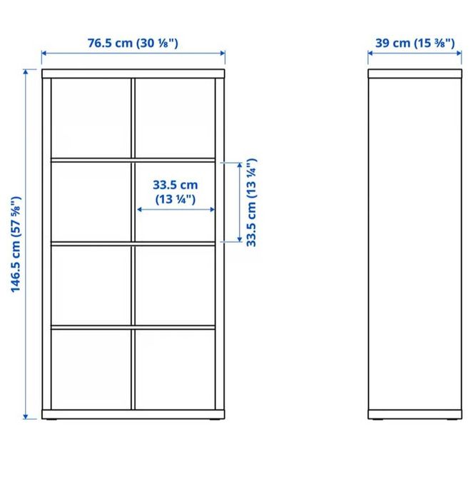 Regały na sprzedaż Ikea BILLY i KALLAX plus pudełkaa