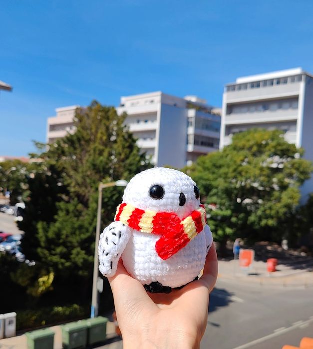 Coruja | Hedwig em Crochet | Amigurumi