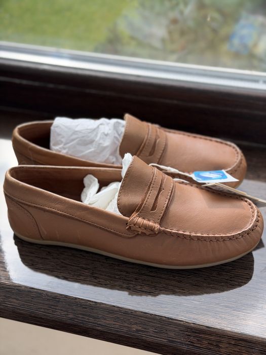 Мокасини Zara, шкіряні