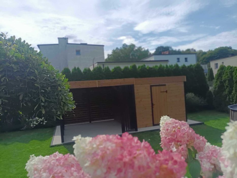 PREMIUM Nowoczesny domek narzędziowy "Bocian"/Altanka/Altana
