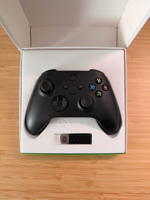 Comando XBOX Series X + Bateria original + Dongle Windows