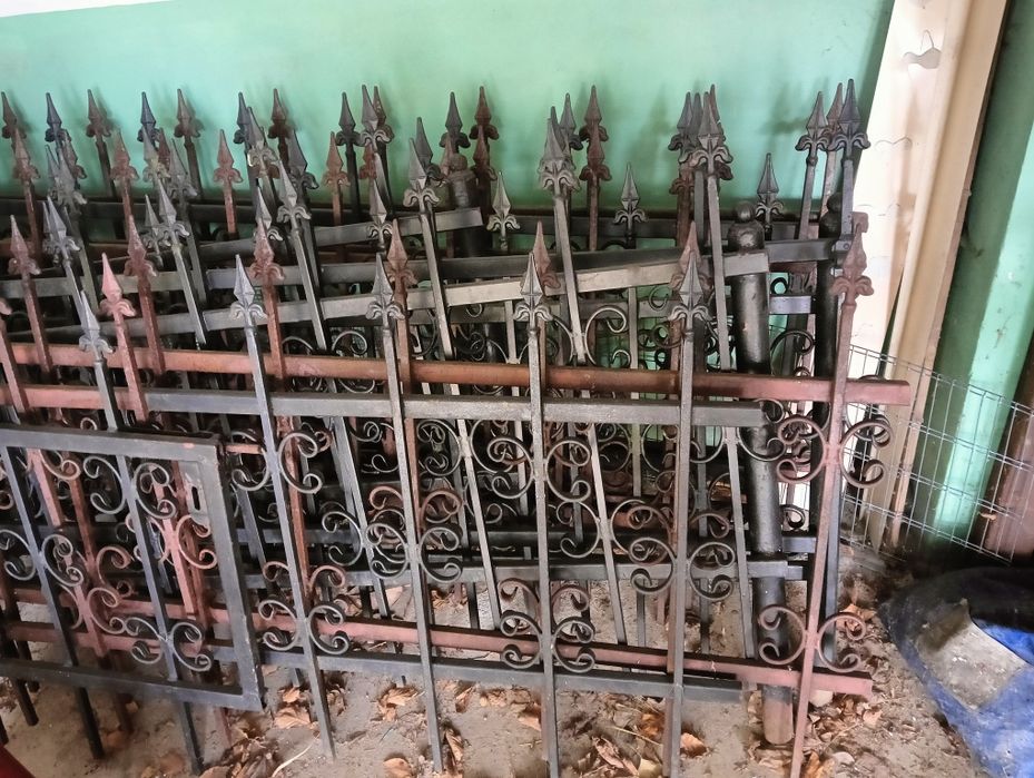 przesla ogrodzeniowe kute