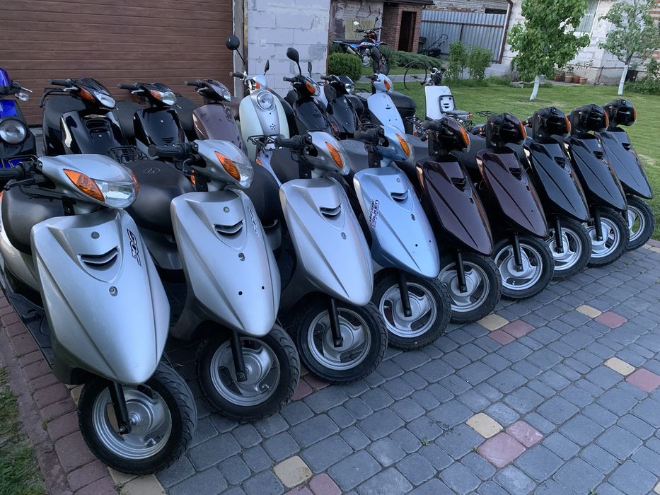 Скутера без пробігу по Україні з контейнера з Японії