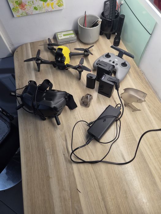 Dron Dji fpv duży sestaw