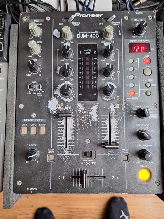 Pioneer DJM-400 2チャンネル DJミキサー Pioneer DJ DJM-400 2チャンネル DJミキサー 08年製 Pioneer DJ