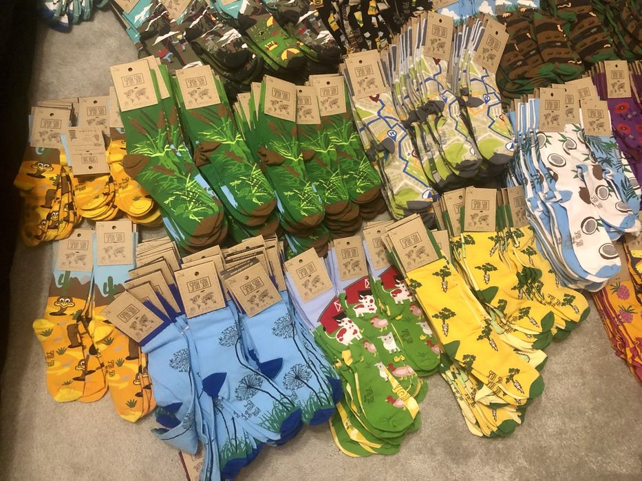 Skarpety kolorowe hurtowa ilość