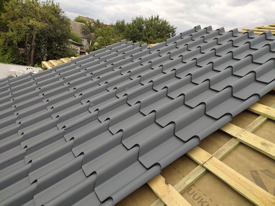 єВідновлення.Фальцевая кровля.Ruukki.Фальц-настил.Готовые конструкции.