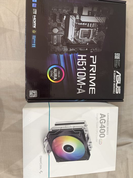 Нова материнка і новий кулер