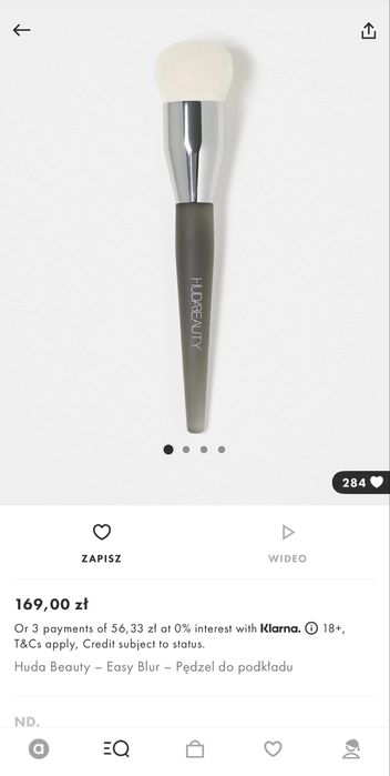 Pędzel Huda Beauty do podkładu