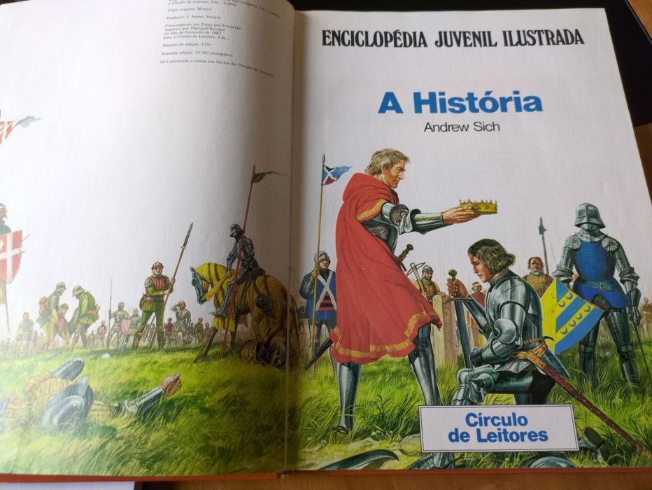 Enciclopédia Juvenil Ilustrada A História
