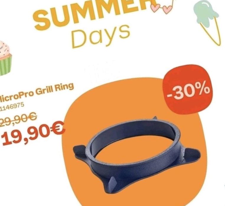 Ring para microgrill - tupperware