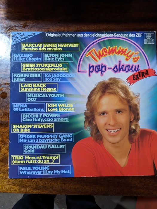 Пластинка Thommy's Pop-Show Extra платівка