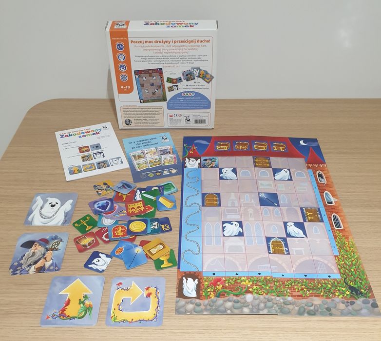 Gra planszowa Kapitan Nauka ZAKODOWANY ZAMEK