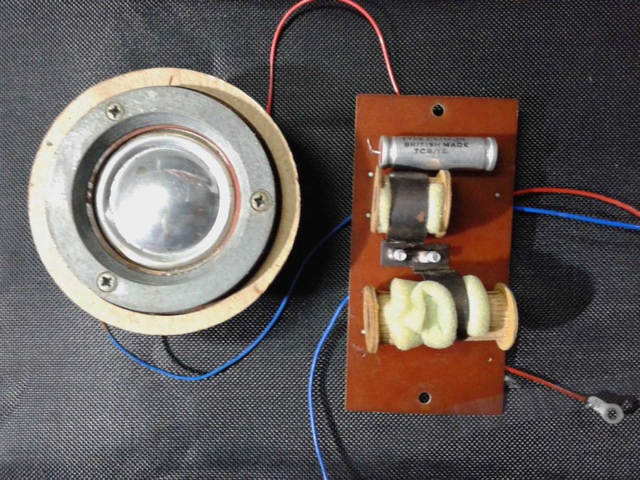 Tweeter e crossover KEF