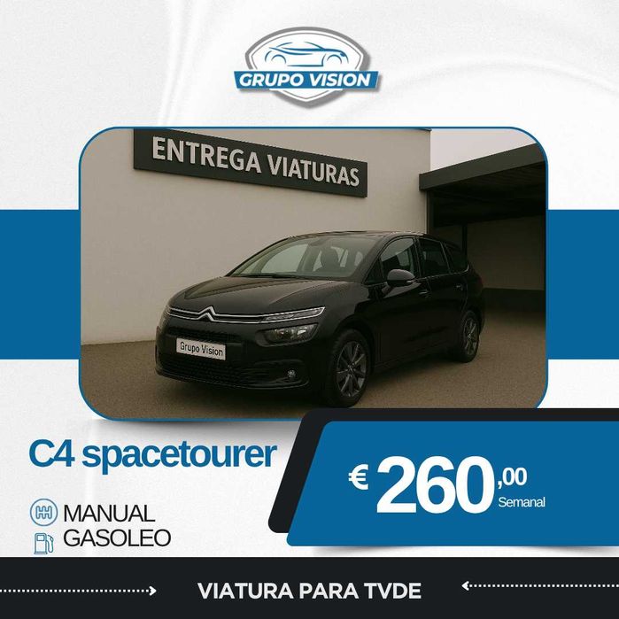 Aluguer de VIATURAS TVDE a partir de 185€ semanais