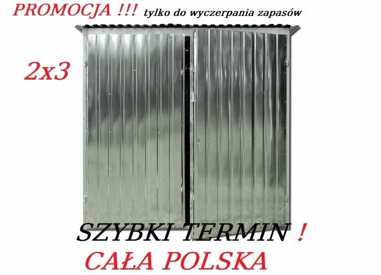 Garaż 2x3 Garaże Blaszak Blaszaki PROMOCJA! CAŁA POLSKA Szybki TERMIN!