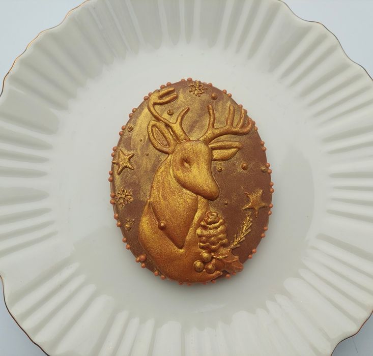 Pierniczki Gwiazdka Renifer Mikołajki Prezent dla Kociary Psiary Duże