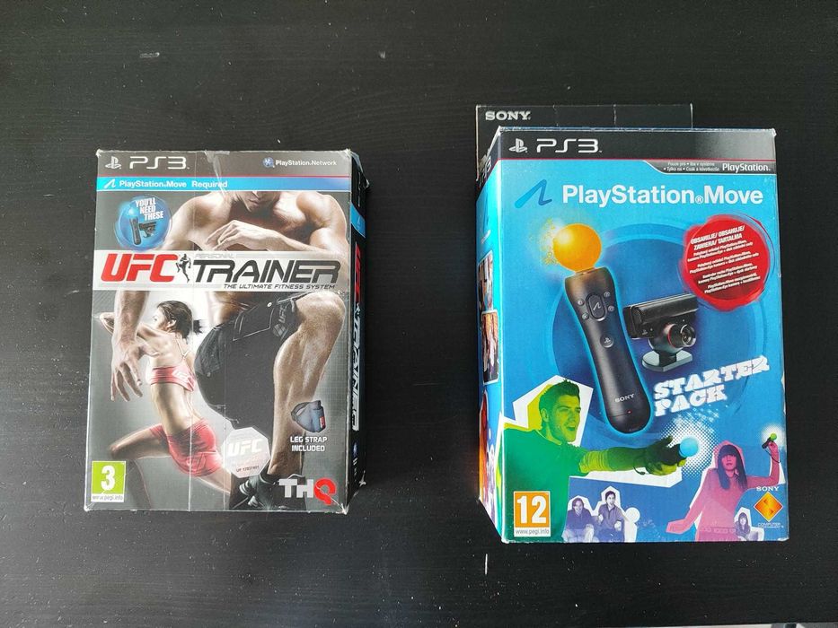 ps3 move sharp shooter + kontrolery i gry