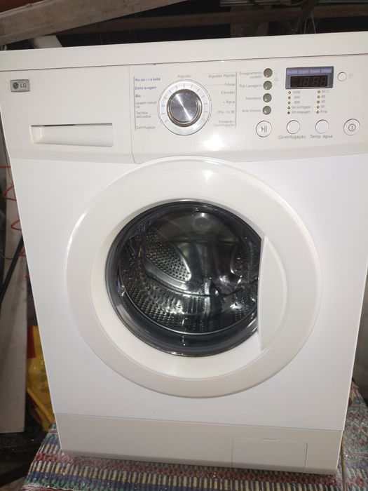 Máquina de lavar LG direct drive 8kg A++