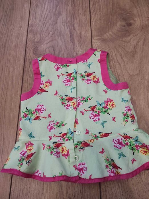 Bluzeczka z baskinką Ted Baker 12-18msc